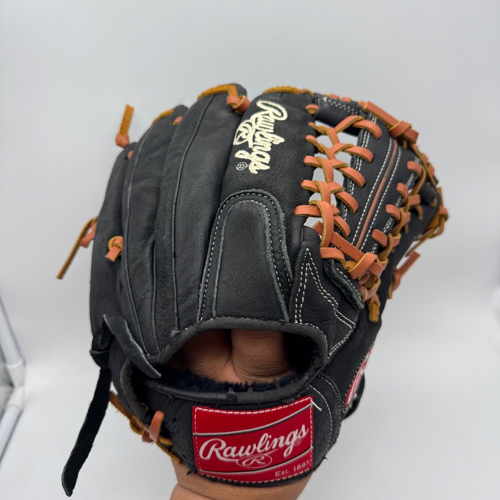 Rawlings Player Preferred 12 Inch Baseball Glove PP12MTC Black Leather RHT